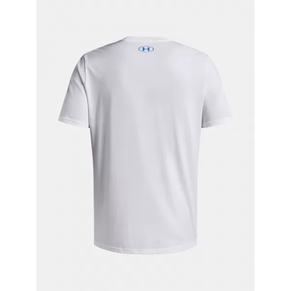  Мъжка тениска UNDER ARMOUR UA TRIPLE STACK LC LOGO SS БЯЛО 