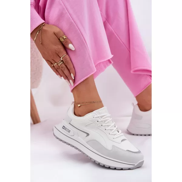  Дамски маратонки BIG STAR RR274A213 WHITE Big Star Shoes 