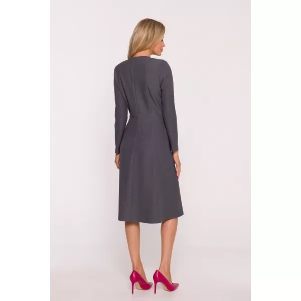  Рокля STYLOVE S413 СИВО 