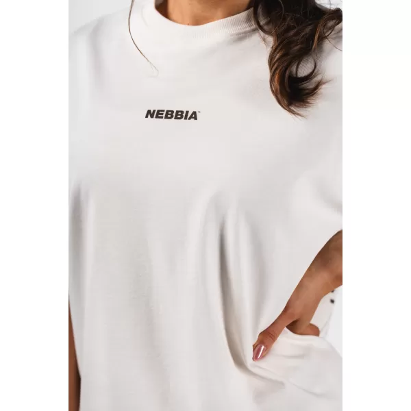  Овърсайз тениска RESET 491 CREAM Nebbia 