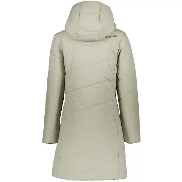  Дамско палто ALTISPORT ONEBA BÉŽOVOZELENÁ БЕЖОВО 