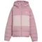 Детско яке PUMA SYNTHETIC HOODED PUFFER JACKET 68840465 УРАВНОВЕСЕНО РОЗОВО