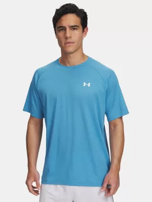 Мъжка тениска UNDER ARMOUR UA TECH TEXTURED SS 1382796-453 СИНЬО