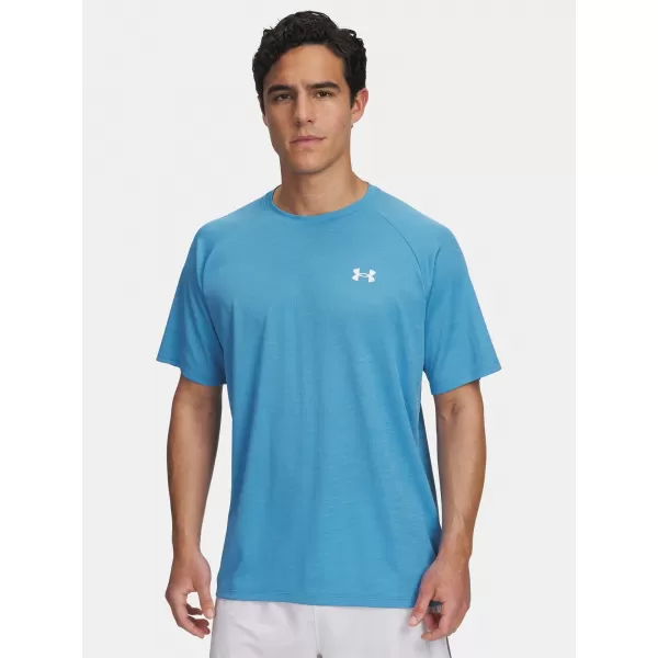  Мъжка тениска UNDER ARMOUR UA TECH TEXTURED SS 1382796-453 СИНЬО 