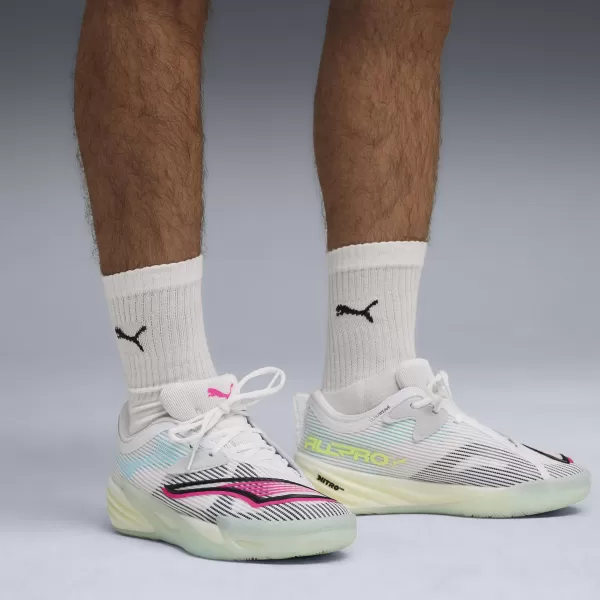 Ботуши PUMA ALL-PRO NITRO™ 2 31152101 PUMA WHITE/MINT MELT 