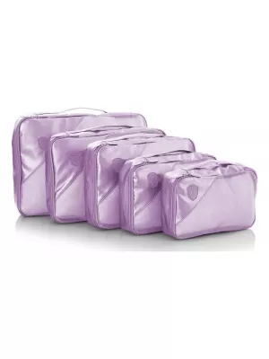Комплект органайзери HEYS METALLIC PACKING CUBE 5PC ЛЮЛЯК