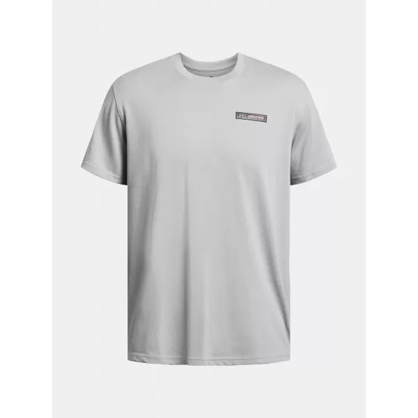  Мъжка тениска UNDER ARMOUR UA HW ARMOUR LABEL SS 1382831-011 СИВО 
