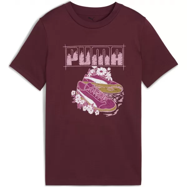  T -shirt PUMA GRAPHIC SNEAKER TEE G 68849696 РУБИ ШИМЕР 