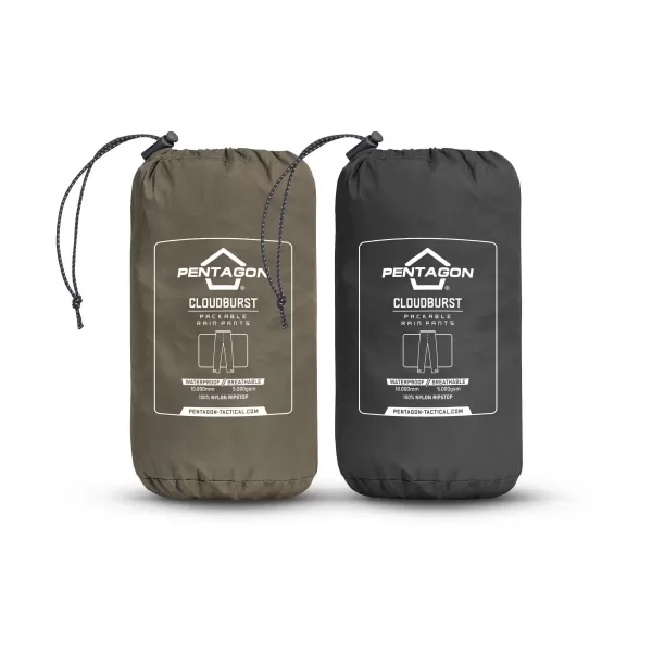  Панталони PENTAGON CLOUDBURST PACKABLE UNISEX RAIN PANTS K07021 ЧЕРЕН 