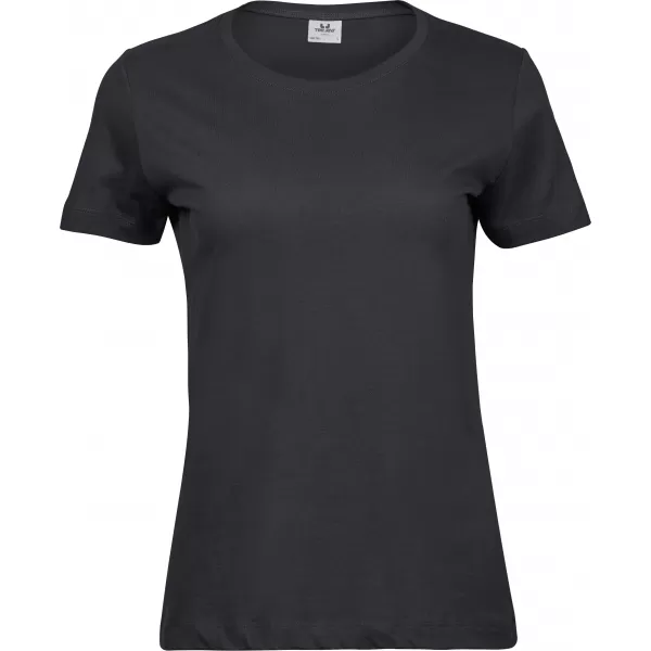  Дамска тениска TEE JAYS | TJ 8050 ТЪМНО СИВО 