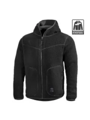 Суичър от полар PENTAGON IANOS SHERPA 2 K09057 RAL7013/ЧЕРЕН