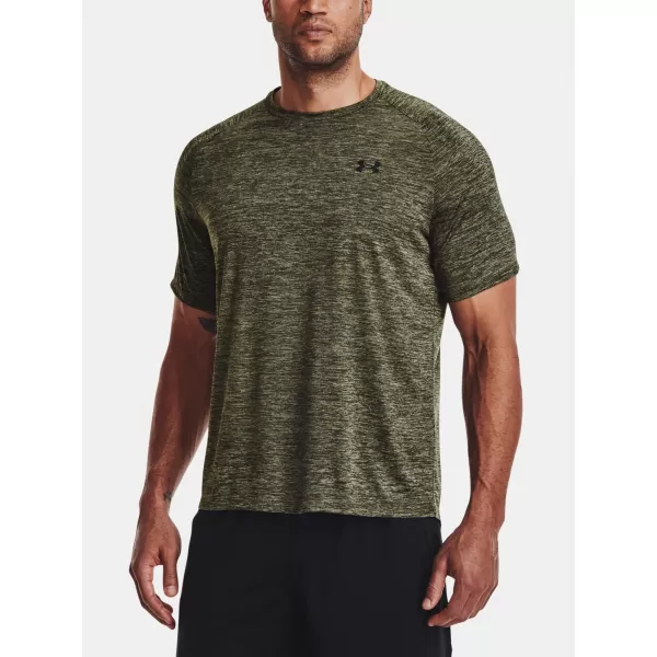  Мъжка тениска UNDER ARMOUR UA TECH 2.0 SS TEE 1326413-390 ЗЕЛЕНО 