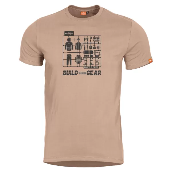  тениска PENTAGON AGERON BUILD YOUR GEAR K09012 КАКИ 