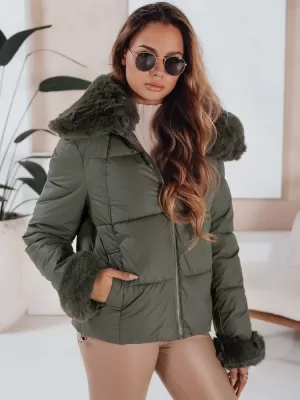 Дамско яке DSTREET TY5068 ЗЕЛЕНО