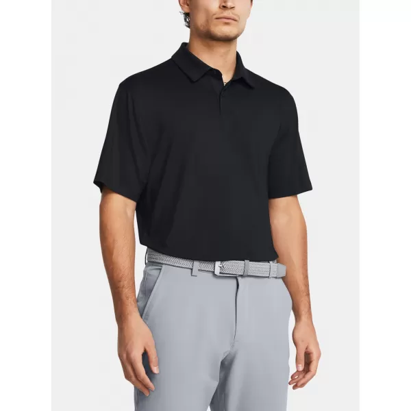  Мъжка тениска UNDER ARMOUR UA T2G POLO LB 1383255-001 ЧЕРЕН 