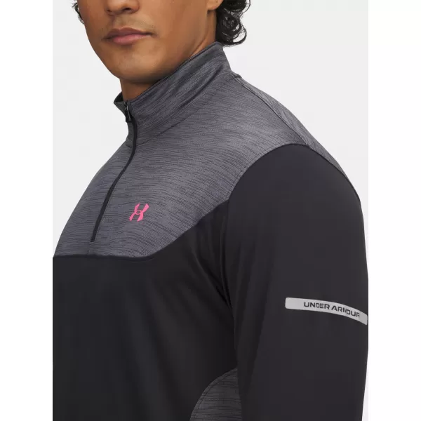  Мъжка тениска UNDER ARMOUR UA TECH UTILITY 1/4 ZIP 6004963-001 ЧЕРЕН 