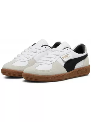 Бебешки обувки PUMA PALERMO LTH JR 39727501 PUMA WHITE/VAPOR GREY/GUM