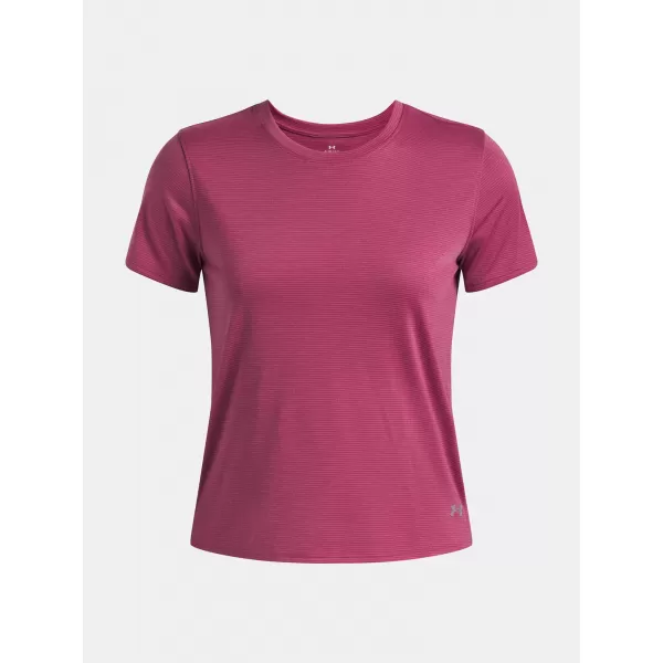  Дамска тениска UNDER ARMOUR UA LAUNCH SHORTSLEEVE 1382434-659 ЧЕРВЕНО 