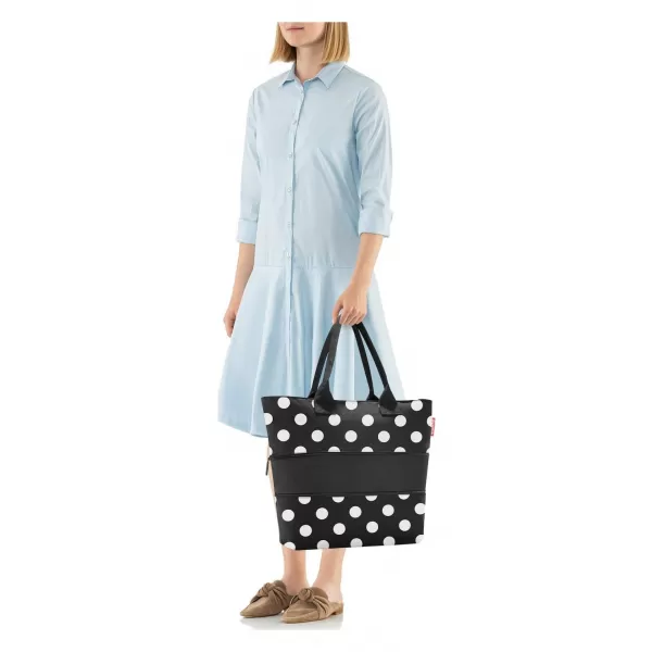  Дамска чанта REISENTHEL SHOPPER E1 БЕЛИ ТОЧКИ 