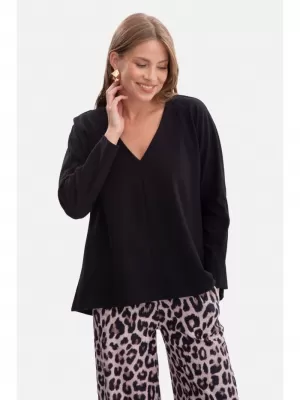 Дамска блуза BEWEAR B304 ЧЕРЕН