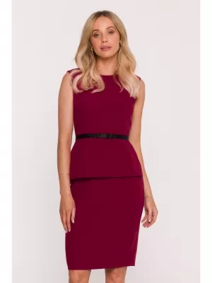 Рокля STYLOVE S427 КЕСТЕНЯВО