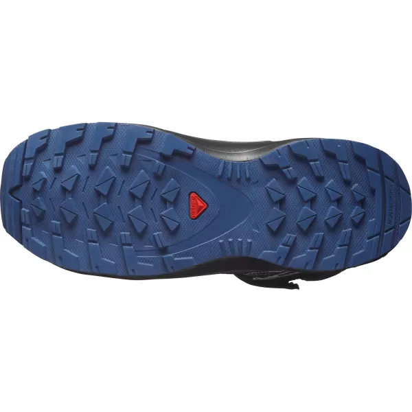 Детски обувки SALOMON XA PRO V8 WINTER WATERPROOF J ТУРБУЛЕНЦИЯ/ЧЕРНО/ТЪМНО СИНЬО 