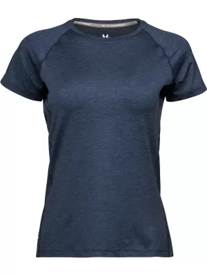 Дамска тениска TEE JAYS | TJ 7021 ТЪМНОСИНЕН МЕЛАНЖ