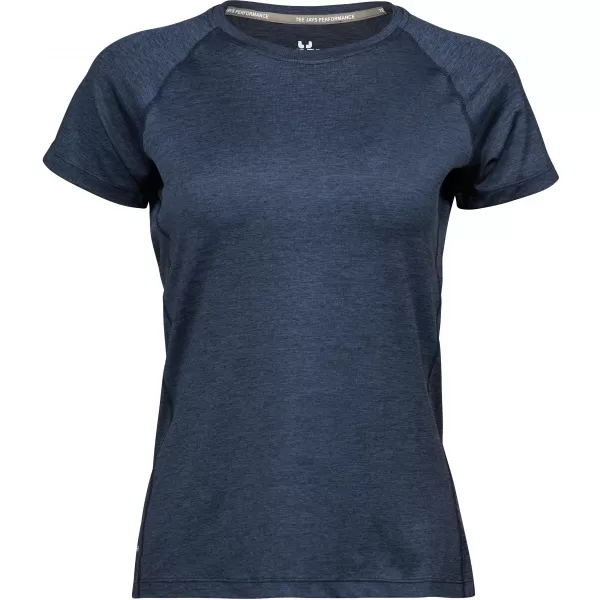  Дамска тениска TEE JAYS | TJ 7021 ТЪМНОСИНЕН МЕЛАНЖ 