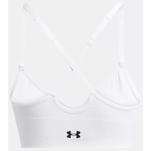  Дамски сутиен UNDER ARMOUR VANISH SEAMLESS LOW BRA 1384417-100 БЯЛО 