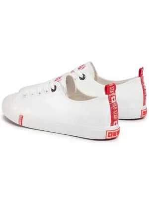 Дамски маратонки BIG STAR GG274005 WHITE Big Star Shoes