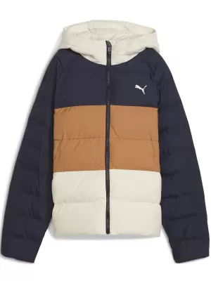 Детско яке PUMA SYNTHETIC HOODED PUFFER JACKET 68840416 НОВ ФЛОТ