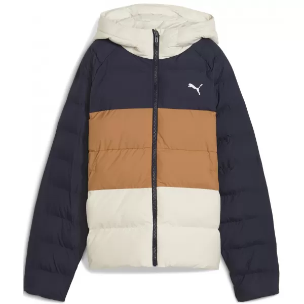  Детско яке PUMA SYNTHETIC HOODED PUFFER JACKET 68840416 НОВ ФЛОТ 