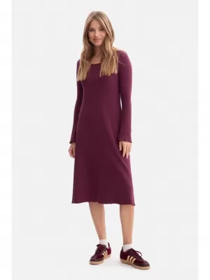 Рокля BEWEAR B308 СЛИВА