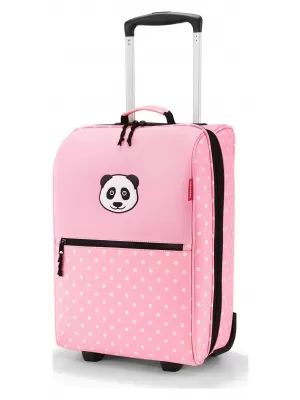 Детски куфар REISENTHEL TROLLEY XS KIDS ПАНДА ТОЧКИ РОЗОВО