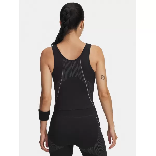  Дамски потник UNDER ARMOUR UA VANISH SEAMLESS TANK 6000640-004 ЧЕРЕН 