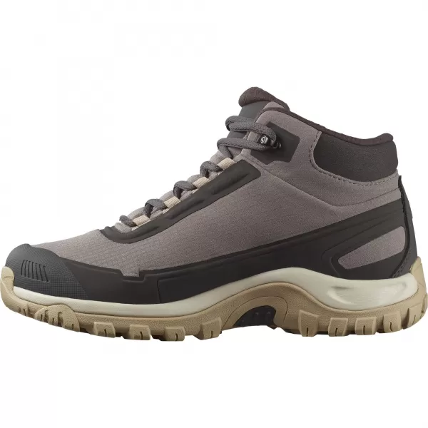  Дамски обувки SALOMON SHELTER WATERPROOF W СЛИВОВО КОТЕ/ФАНТОМ/ДЕСЕРТЕН ТЕН 