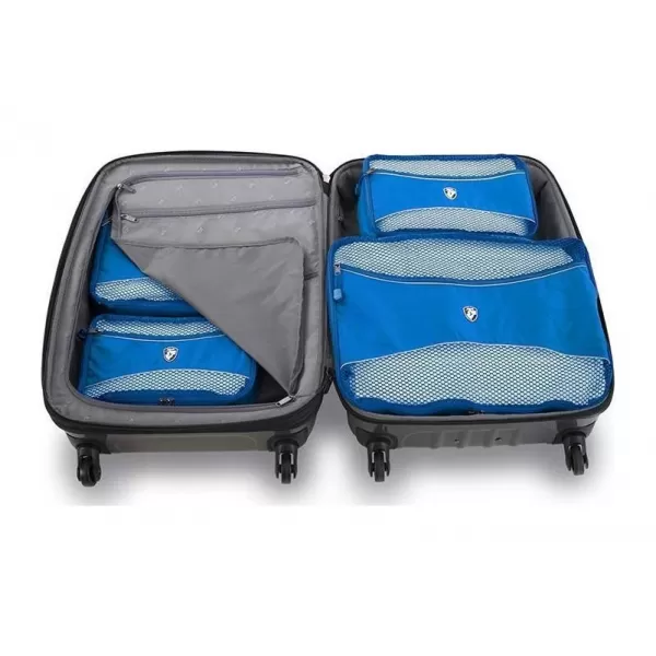  Комплект органайзери HEYS ECO PACKING CUBE 5PC SET II СИНЬО 