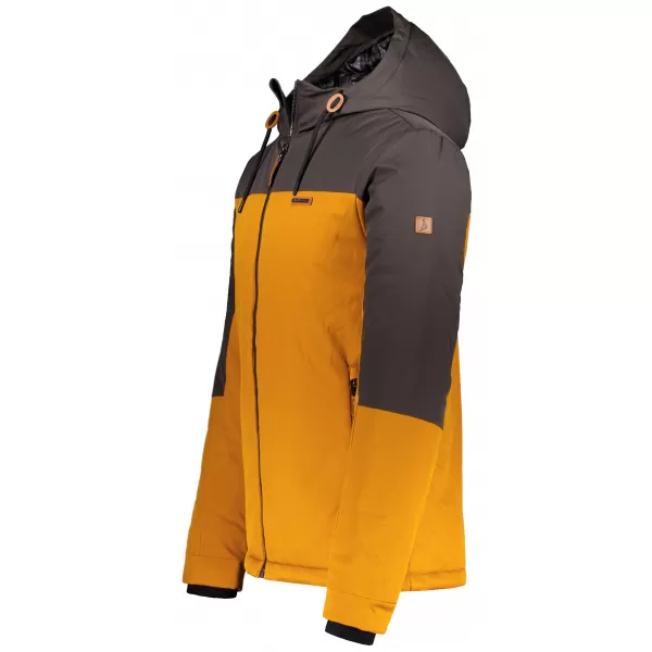  Мъжко зимно яке ALTISPORT GOLDWIN ГОРЧИЦА 