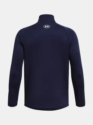 Момчешка тениска UNDER ARMOUR UA TECH 2.0 1/2 ZIP 1363286-411 СИНЬО