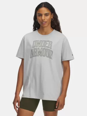 Дамска тениска UNDER ARMOUR RIVAL OS CAMPUS TEE 6007883-011 СИВО