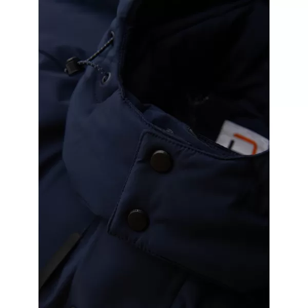  Мъжко зимно яке OMBRE OM-JAHP-0306 ТЪМНО СИНЬО 