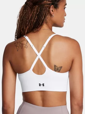 Дамски сутиен UNDER ARMOUR VANISH SEAMLESS LOW BRA 1384417-100 БЯЛО