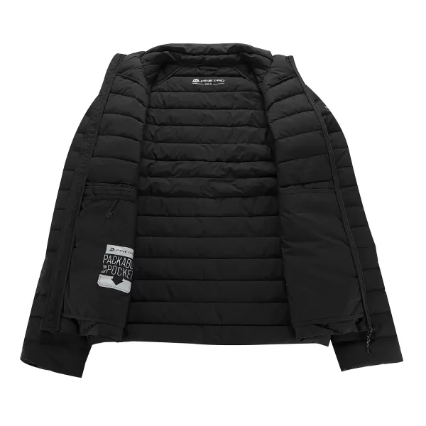  Мъжко яке ALPINE PRO RETER ЧЕРЕН 