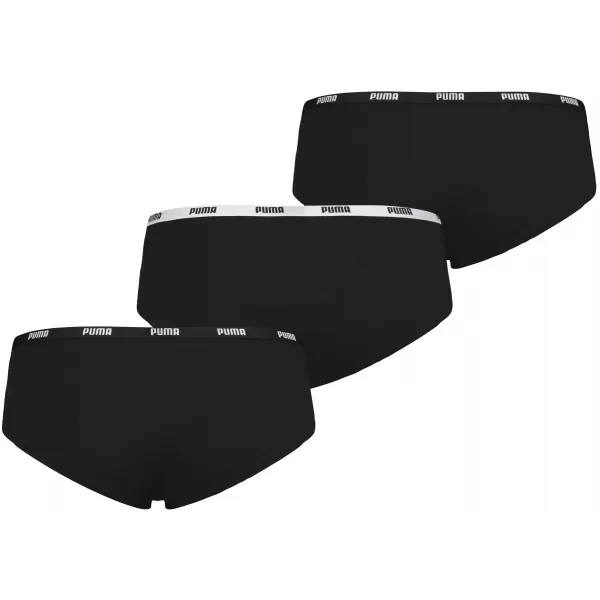  Бикини PUMA HIPSTER 3P PACK 90759202 ЧЕРНО 