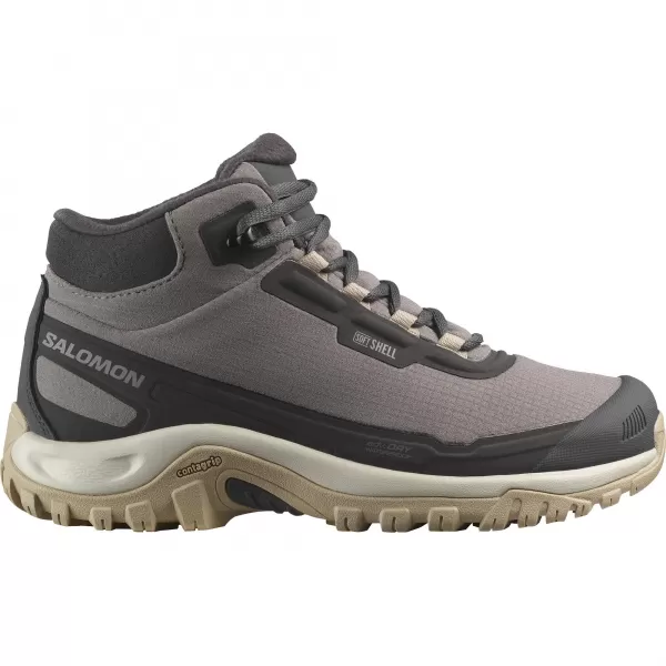  Дамски обувки SALOMON SHELTER WATERPROOF W СЛИВОВО КОТЕ/ФАНТОМ/ДЕСЕРТЕН ТЕН 