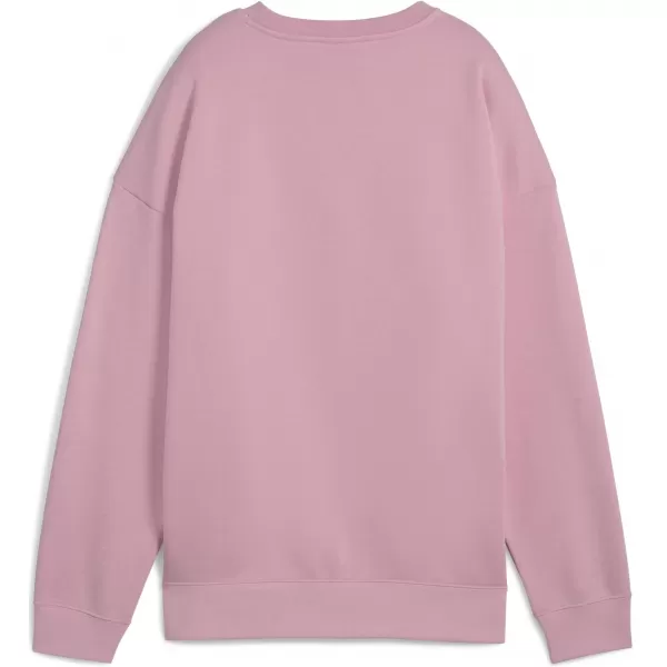  Дамски суичър PUMA ESS OVERSIZED CREW FL 68540065 УРАВНОВЕСЕНО РОЗОВО 