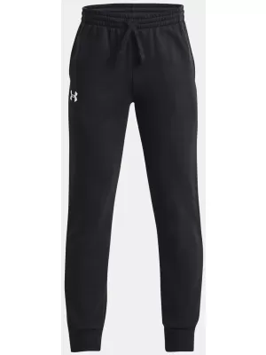 Спортни панталони за момчета UNDER ARMOUR UA RIVAL FLEECE JOGGERS 1379787-001 ЧЕРЕН