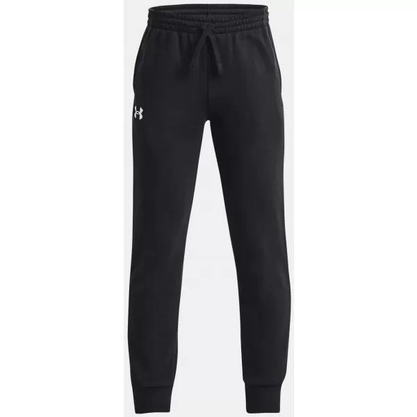  Спортни панталони за момчета UNDER ARMOUR UA RIVAL FLEECE JOGGERS 1379787-001 ЧЕРЕН 