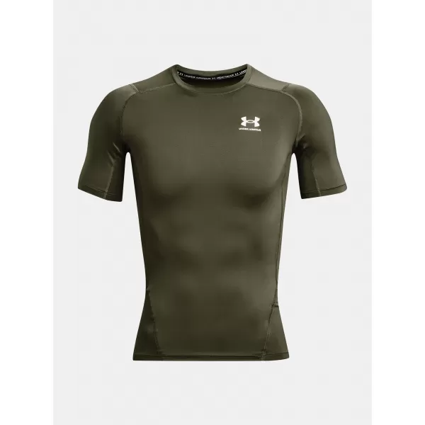  Мъжка тениска UNDER ARMOUR UA HG ARMOUR COMP SS 1361518-390 ЗЕЛЕНО 
