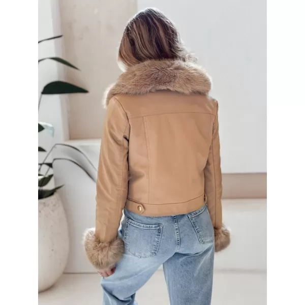  Дамско яке DSTREET TY5139 КАРАМЕЛ 